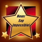 Never Say Impossible Logo