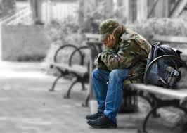 One of millions of homeless vets